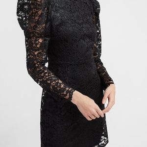 Express Black Lace Dress, size 2. New with tags. Was $89, asking $45. Never worn